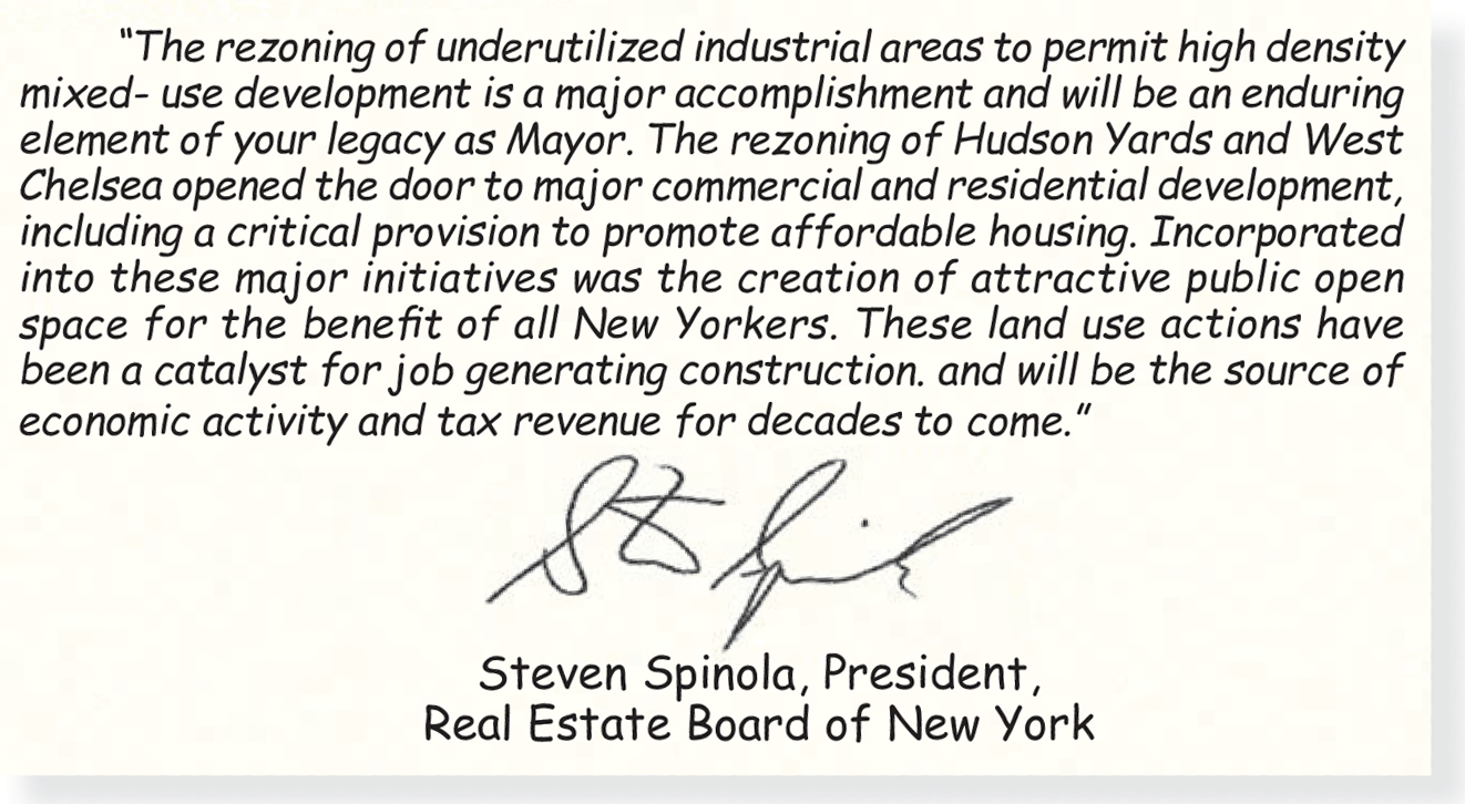 Stephen Spinola, Real Estate Board of New York